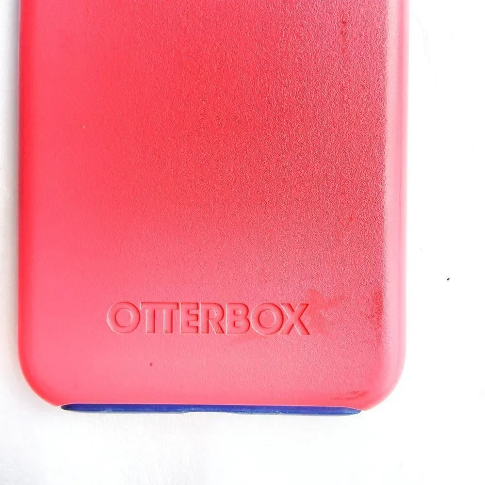 Pink and Navy otterbox Iphone case